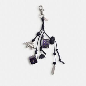 Coach Cluster Dice Bag Charm